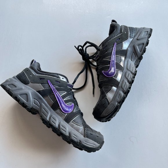 Nike Womens Air Alvord 8 Running Shoes Gray 396037-002 Low Top Lace Up Mesh Sz 7 - Picture 3 of 8